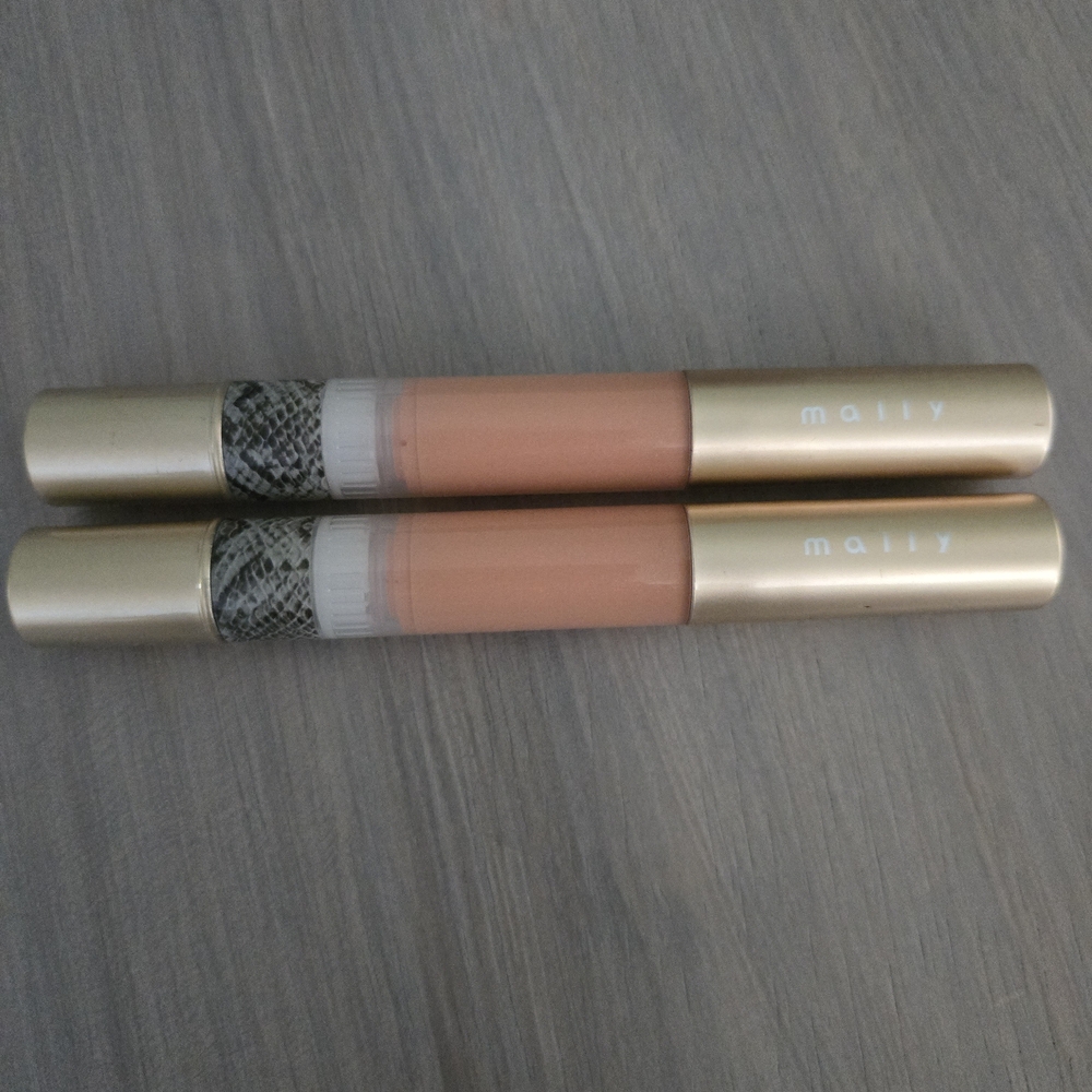 2-MALLY BEAUTY Perfois Peach High Shine Liquid Lipstick Pen Brush Tip FULL SIZE